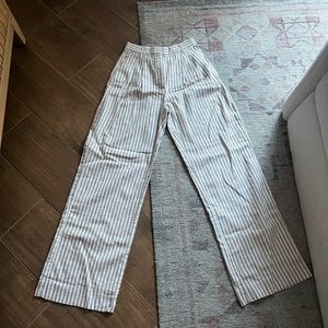 Abercrombie linen tailored pants